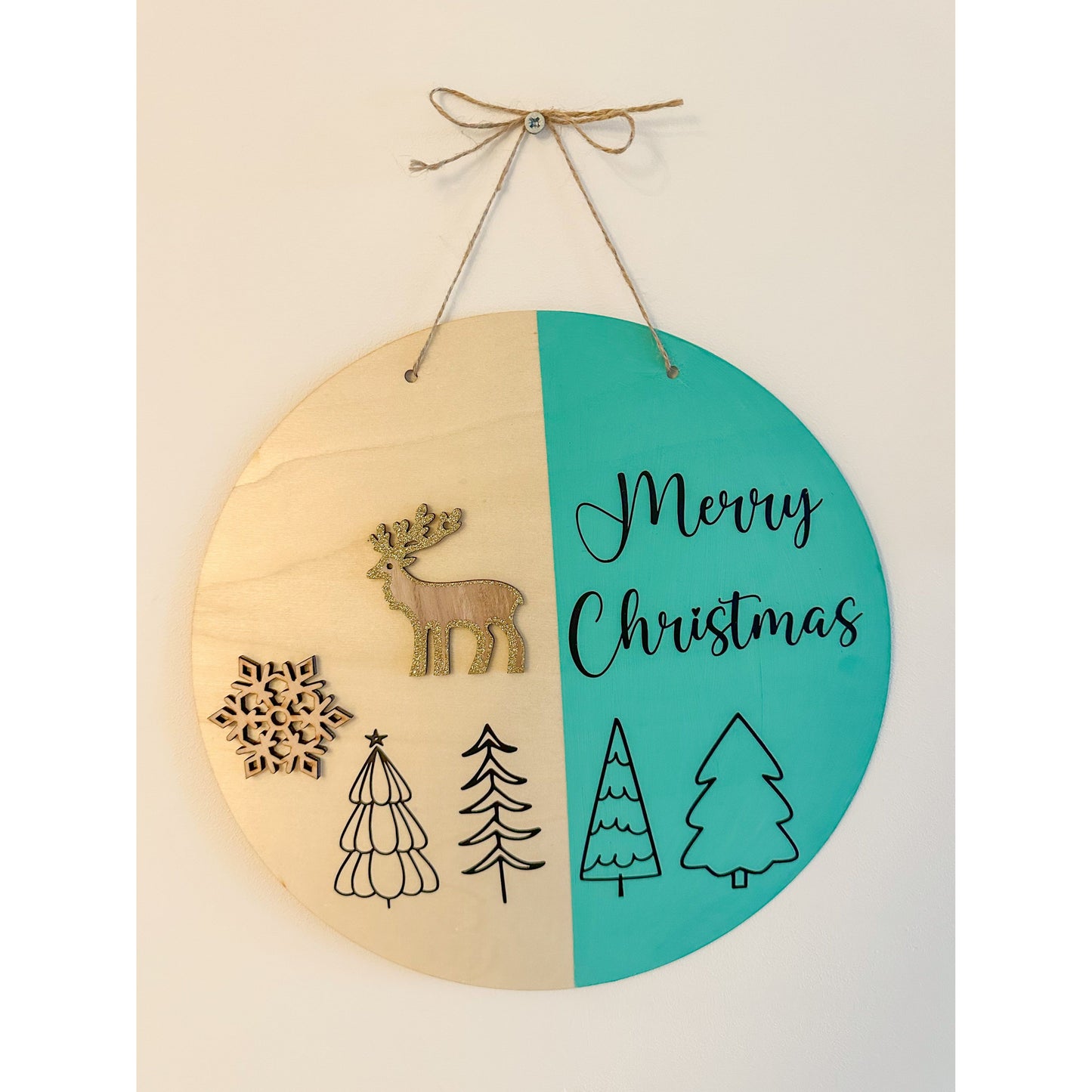 Wooden Door Decoration - Decoration
