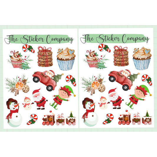 Stickers Kerst