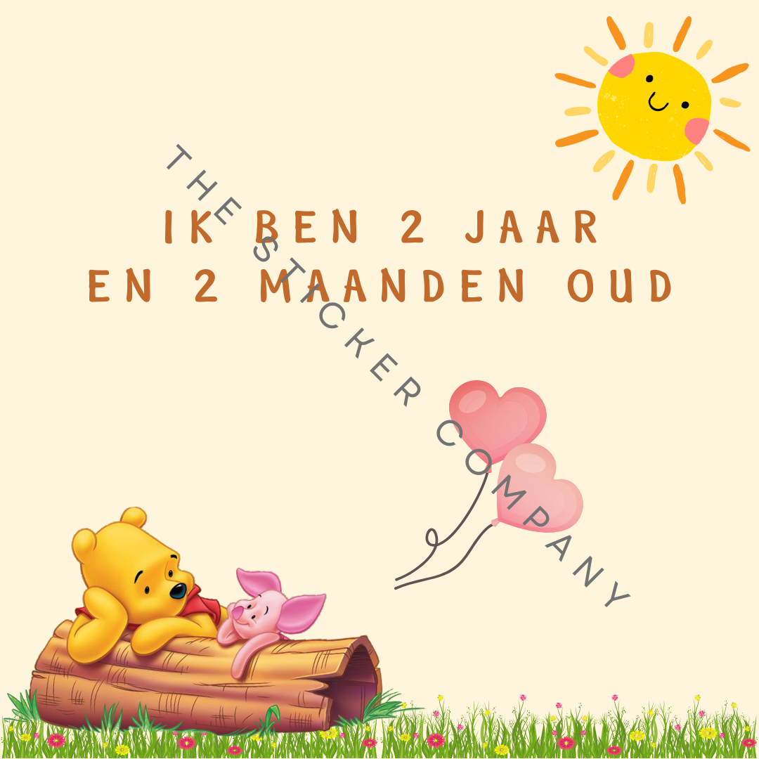 Baby Milestone Kaarten - Winnie de Poeh